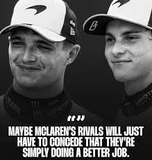 So it wasn't the mini DRS. Or the tyre water. Or the rear brakes. Or a  flexible front wing. So maybe... #landonorris #OscarPiastri #mclaren  #mclarenf1 #McLARENF1Team #unitedkingdom 🇬🇧 #australia 🇦🇺 #engineer  #engineering #