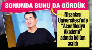 Medya patronu acun ilıcalı, kişisel instagram hesabında acunmedya akademi'nin 7 haziran'da nişantaşı üniversitesi neotech kampüsü'nde eğitime başlayacağını duyurdu. T395xd05st1dvm