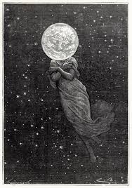 Emile Bayard From Autour De La Lune All Around The Moon By Jules Verne Paris Hetzel Circa 1870 The Charnel House