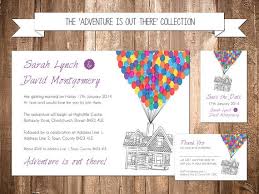 Disney Pixar Up Themed Wedding Party Invitations Disney Wedding Invitations Disney Up Wedding Wedding Party Invites
