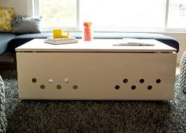 Ideal dog cages for indoor use, in addition to being used as a dog crate, you can also use it as a side table. Dog I Y A Modern Dog Crate Coffee Table