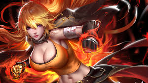 Photo gallery of rwby wallpapers. Yang Xiao Long Rwby Anime Girl 4k Wallpaper 6 1617