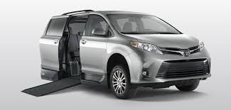 Standard available in a package not available. Toyota Sienna Side Entry In Floor Conversion Ams Vans
