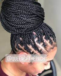 Jernice On Instagram Knotless Box Braids Naturalhairrocks Protectivestyles Protectivehairstyles Brai Hair Styles Braided Hairstyles Braid Styles