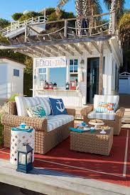 Small Outdoor Space Beach Decor Idea Pier 1 Beach House Decor Beach Cottage Decor Beach Cottages