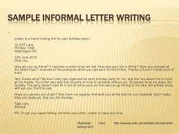 Formal Invitation Letter Birthday Party Letter