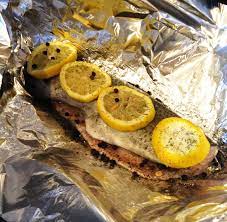 Trout Baked In Foil Or Bbq Someplace That S Green Recipe Trout Recipes Baked Trout Cooking Trout