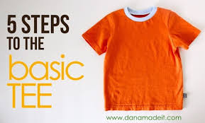 Pin By Dana Willard On Diy And Cute Ideas T Shirt Tutorial Basic Tee Sewing Basics