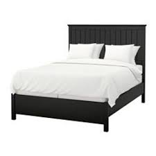 Without the center support, the middle portion of the mattress gets weaken and it also causes this feature creates a foundation of support for the bed. Undredal Bed Frame Black Espevar Ikeapedia