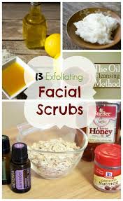 13 simple exfoliating face scrubs