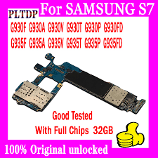 Samsung g930f u4 8.0 unlock galaxy s7 methode unlock samsung g930f binary 4 by box supported models unlock rev u1 u2 u3 u4 u5 u6 u7 u8. Buy Online 100 Original Unlocked Motherboard Replacement For Samsung Galaxy S7 G930f G930fd G935f G935fd G935a G935t Eu Version Logic Boar Alitools