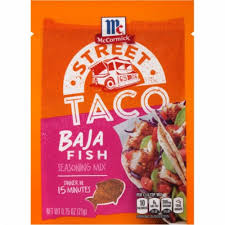 Check spelling or type a new query. Mccormick Street Taco Baja Fish Seasoning Mix 12 Count 0 75 Oz Kroger