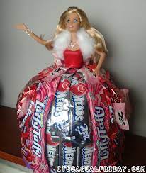 How To Make Your Own Barbie Candy Dress Cake Itscasualfridaydotcom