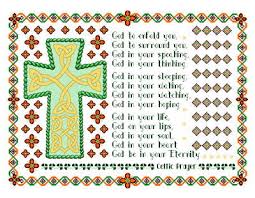 So simple and yet so dramatic. Celtic Prayer Cross Cross Stitch Pattern By Muffy Crosstitch Com