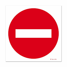 Panneau de signalisation pour rampe d'accès. Panneau Signalisation Picto Sens Interdit Sur Sbe Direct