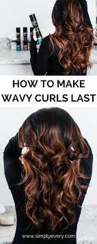 How To Make Wavy Curls Last Easy Mom Dos Long Wavy Curls Long Wavy Hair Longhair Hair Tutorial Haircare Wavy Curls Long Wavy Curls Easy Hairstyles