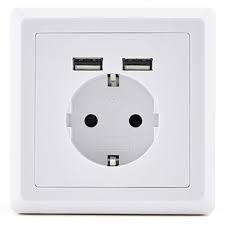 homra dakko usb stopcontact inbouw wandcontactdoos wit 2 pack usbstopcontacten com stopcontact usb telefoonhouder
