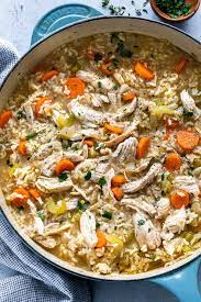 Chicken And Rice Soup Jessica Gavin Recipe Rice Soup Rice Soup Recipes Vegetable Soup Recipes
