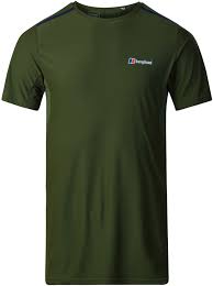 Berghaus Super Tech Short Sleeve Base Layer T Shirt S Chive