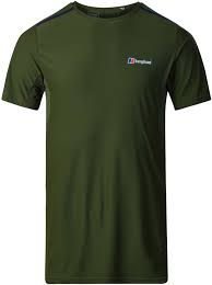 berghaus super tech short sleeve base layer t shirt s chive