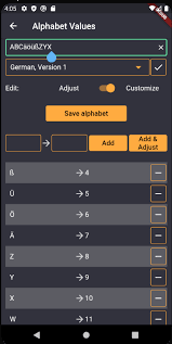 Das entspricht genau der anzahl der buchstaben im alphabet. Alphabet Values Now With Special Characters And Custom Alphabets Gc Wizard