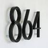 Which is really what house numbers should do. 1