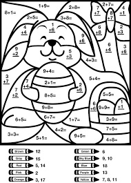 You can search several different ways, depending on what information you have available to enter in the site's search bar. Math Coloring Worksheet Addition For Easter Easter Math Worksheets Addition Coloring Worksheet Free Printable Math Worksheets
