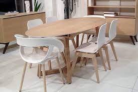 table ovale avec rallonge integree table de salle a manger moderne salle a manger table ovale salle a manger moderne