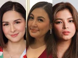 Her success in the movies (53 starring roles & guest appearances in the movies, balatkayo in 1978 and as darna in captain barbell in. Sharon Cuneta Posts Darna Photos Of Marian Rivera Angel Locsin To Commend Both Actresses Gma Entertainment