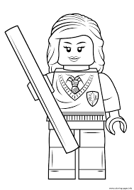 You are free to browse our images collection. Lego Hermione Granger Harry Potter Coloring Pages Printable