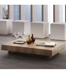 First, avoid coffee table books on coffee tables; Convertible Coffee Table Block La Seggiola