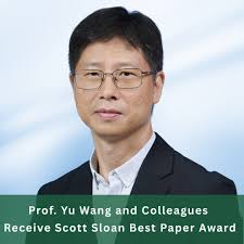 A paper written by Prof. Yu Wang, Professor in the Department of Civil and  Environmental Engineering, and his collaborators at Wuhan University, Prof.  Xin Liu (one of his former PhD students) and