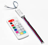 Slimline Controller for RGB+W LED Tape Lights