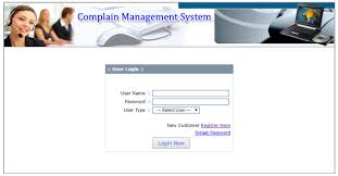 Complaint Management System Project In Php Mysql Projects Complaints Management