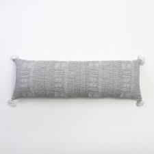 By grouchy goose (14) grey cubed outdoor square throw pillow. Mara X Long Gray Bolster Extra Long Gray And White Lumbar Bed Pillow Winnoby