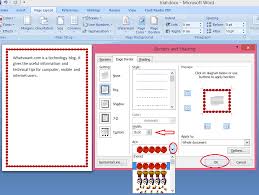 Sometime you may want to change the cell border color for specific selections for some reasons. Page Border In Word How To Add Line And Art Borders 2021