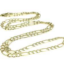 Estate Milor Italy 14k Yellow Gold 4mm Figaro Chain Necklace Etsy Figaro Chain Necklace Chain Necklace Gold