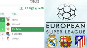 Table and live scores of la liga. Real Betis Have Removed Barcelona Real Madrid And Atletico Madrid From La Liga Table On Their