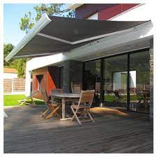 Awnings Tips Some People May Also Want The Added Feature Of Side Panels Which Changes The Architectural Feel And Look Of Th Architecture Panel Siding Awning