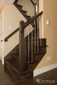 Modern Staircase With Zen Posts And Stainless Steel Spindles Contemporary Stairs Modern Staircase Staircase Design