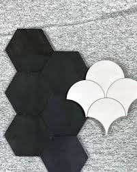 Large hexagon floor tile hexagon tiles tile floor wood tile pattern tile patterns kitchen tiles kitchen flooring kitchen design kitchens. Hexagon Floor Tiles Nomade