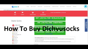 How To Buy Dichvusocks - YouTube