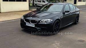 Conventional rules do not apply to the new bmw m5. Bmw M5 Facelift Launched In India At Inr 1 35 Crores