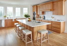 Extra work space quickly turns into a breakfast bar for a little noshing. Plan Your Kitchen Island Seating To Suit Your Family S Needs