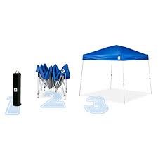 Do you need one that's small and portable for outings, or to create a roomy, socially distanced dining space in the backyard? E Z Up Sr9104bl Sierra Ii 10 By 10 Feet Canopy Blue Royal Blue 10 X 10 Pricepulse