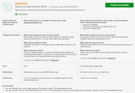 Check spelling or type a new query. Td Ameritrade Wire Transfers And Ach 2021