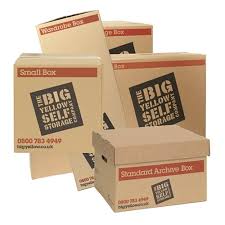 Cut out 4 pieces of cardboard and glue them together to make the outside box. Box Shop Cardboard Boxes Big Yellow