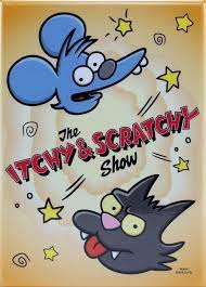 The itchy & scratchy show. The Itchy Scratchy Show Magnet Fondos De Los Simpsons Los Simpsons Los Simpson