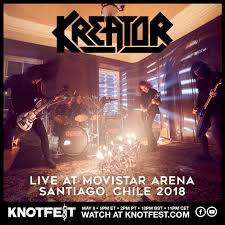 Knotfest tendrá una edición chilena el 2021. Kreator On Twitter Hordes We Are Very Excited To Announce Our Collaboration With Knotfest For A One Time Stream Of Live In Chile From Our Live Release London Apocalypticon See You All