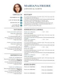 Plantilla cronoloógica gratuita para cv. Plantillas De Curriculum Vitae Word Para Rellenar Completar Gratis